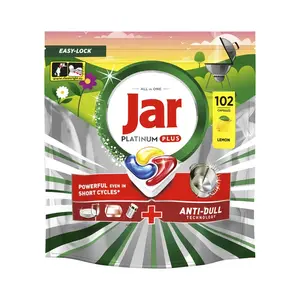 Jar Platinum Plus kapsle do myčky 102 ks