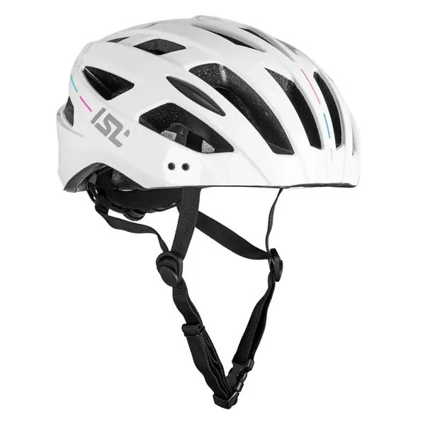 Cyklo přilba ISL Winsdor Glossy White/Titanium Grey M (54-58)