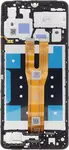LCD display + dotyková deska + přední kryt pro Samsung Galaxy A06, black PLS