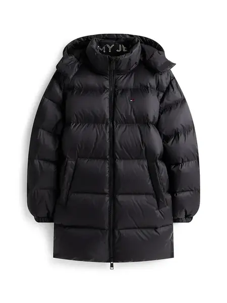 Tommy Jeans Zimná bunda 'ESSENTIAL'  čierna