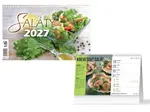 Kalendář 2027 stolní Saláty