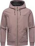 Ragwear Prechodná bunda 'Perci'  tmavošedá / čierna