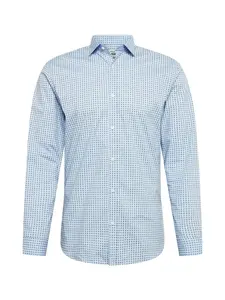 JACK & JONES Košeľa 'JPRBLABlackpool'  svetlomodrá / antracitová / biela