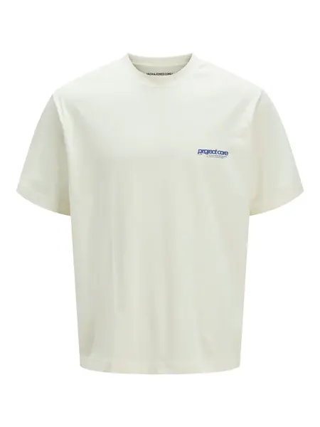 JACK & JONES Tričko 'JCOUnion'  modrá / pastelovo žltá