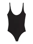 Bershka Košeľové body  čierna