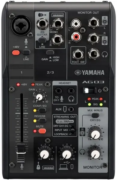 Yamaha AG03 MK2