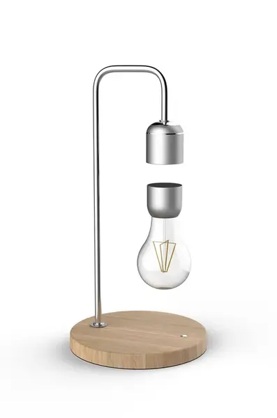 Allocacoc Stolní lampa s levitující žárovkou Allocacoc