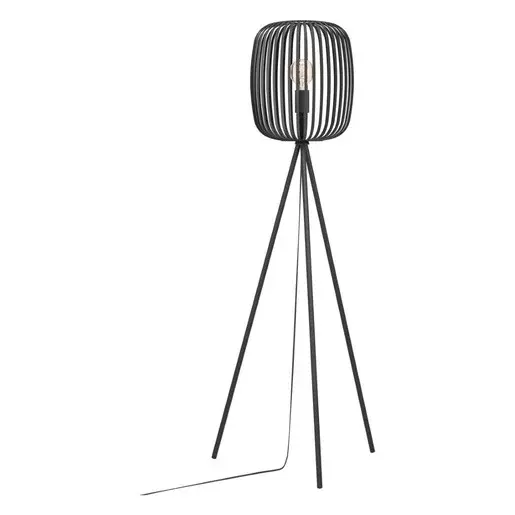 Eglo ROMAZZINA stojaca lampa čierna oceľ 900522