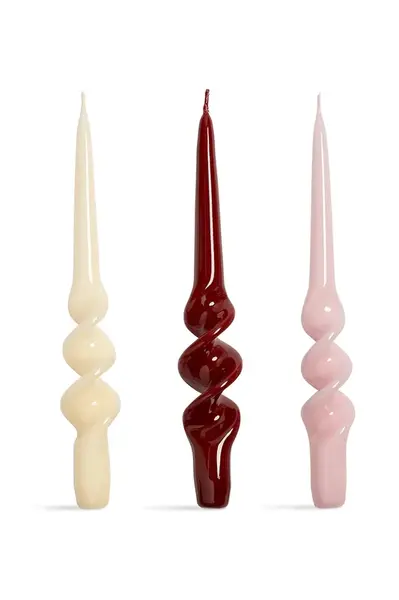 &k amsterdam Sada svíček &k amsterdam alpha reds set 3-pack
