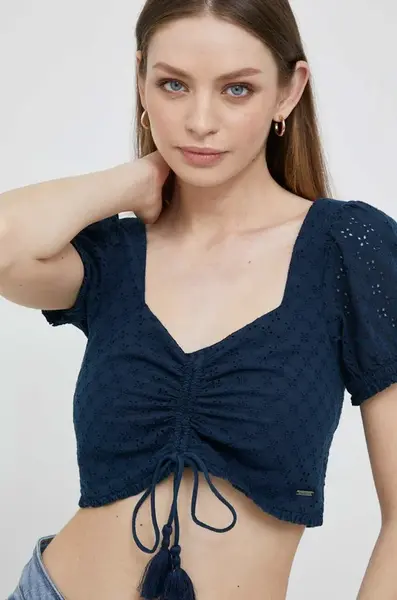 Pepe Jeans Bavlněný top Pepe Jeans Philana