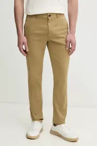 BOSS Orange  chino kalhoty pánské bavlněné s elastanem Chino_slim