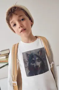Bavlněné tričko s dlouhým rukávem Mayoral
