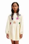 Desigual Dětské bavlněné šaty Desigual