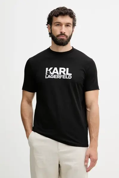 Karl Lagerfeld tričko pánské bavlněné