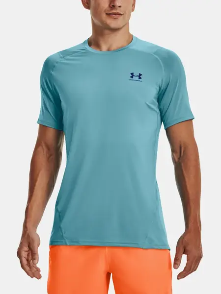 Under Armour Tričko UA HG Armour Fitted SS-BLU - Pánské