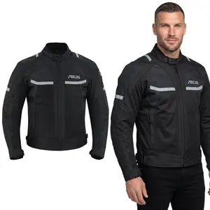 Pánská letní moto bunda BOS Libera Black XL