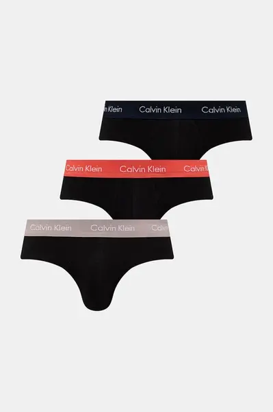 Calvin Klein Underwear slipy pánské bavlněné s elastanem 3-pack