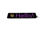 LED matrix panel "Devil eyes" 11 x 49,2cm - rozbaleno - poškozený obal