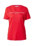 TOMMY HILFIGER Tričko  červená / biela