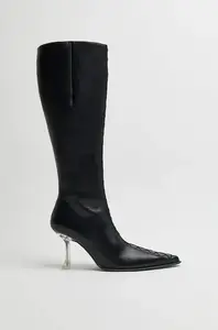 Miista  Kožené kozačky  Aline