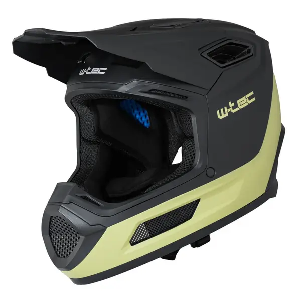Downhill přilba W-TEC Salonna • ERT® system Black-Khaki L (59-60)