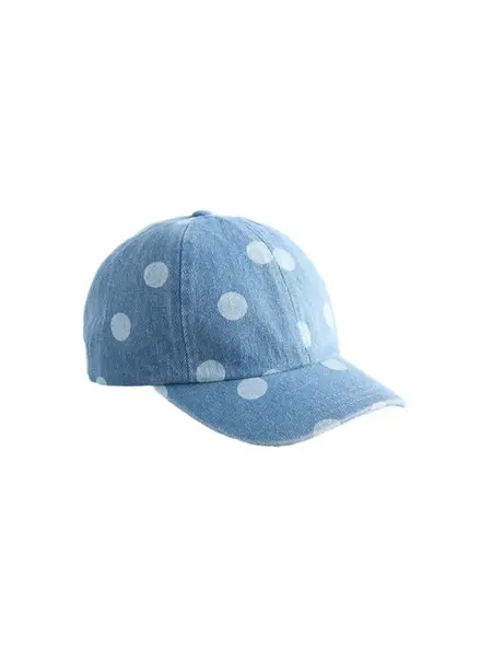 Next Klobúk  modrá denim / biela
