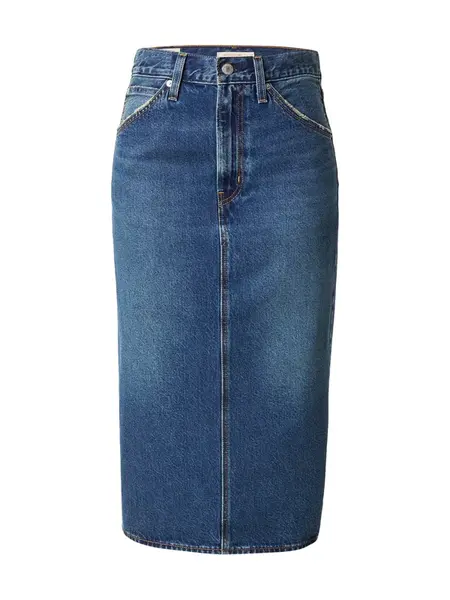 LEVI'S ® Sukňa 'High Rise Back Slit Skirt'  modrá denim