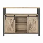 Boxxx KOMODA, hnědá, černá, 100/80/33 cm