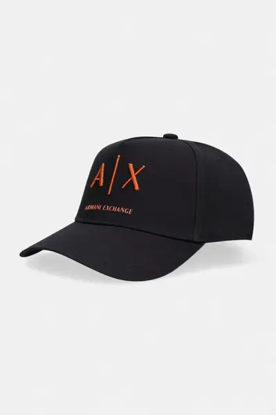 Armani Exchange baseballová čepice pánská bavlněná