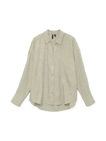 VERO MODA Blúzka 'VMMELANEY QUEENY'  sivobéžová