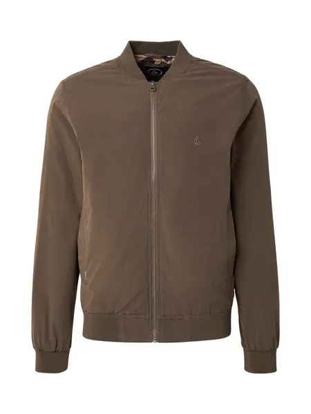 Volcom Prechodná bunda 'Burnward'  hnedá melírovaná
