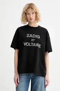 Zadig&Voltaire Bavlněné tričko ZADIG&VOLTAIRE