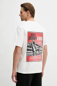 HUGO tričko pánské bavlněné Derlyns