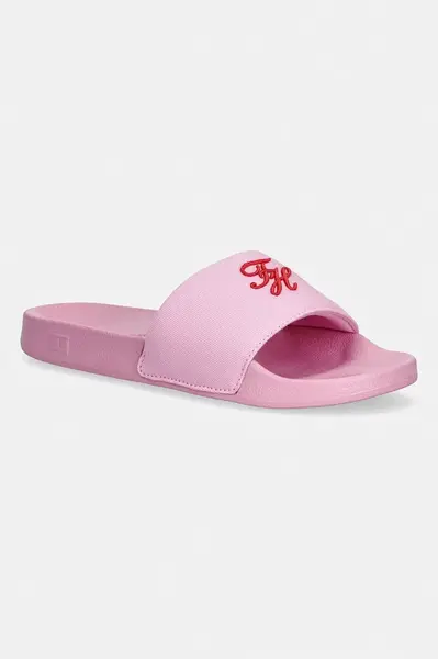 Tommy Hilfiger pantofle dámské TH SCRIPT POOL SLIDE
