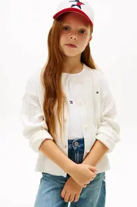Tommy Hilfiger kardigan dětský bavlněný