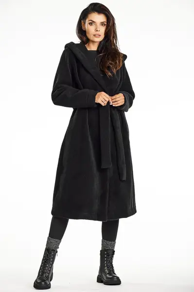 Awama Woman's Coat A682 Black
