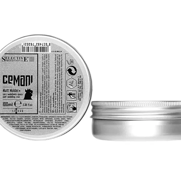 Pánský matující modelační vosk na vlasy Selective Professional Cemani Matt Molder - 100 ml + dárek zdarma