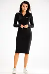 Awama Woman's Dress A605 Black