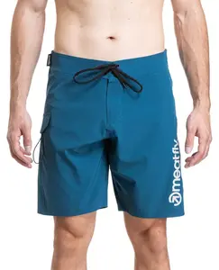 Meatfly pánské plavky Mitch Boardshorts 21" Super Teal | Modrá | Velikost L