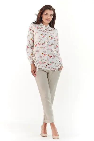Infinite You Woman's Shirt M171 Ecru