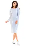 Awama Woman's Dress A197 Grey