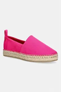 Calvin Klein espadrily dámské OBLIQUE ESPADRILLE CANVAS