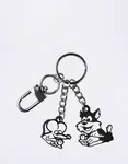 Carhartt WIP Coffee Break Keychain Black/White