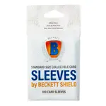 Obaly na karty Beckett Shield Standard Card Sleeves - 100 ks