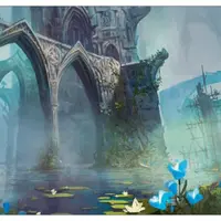 Magic hrací podložka Ravnica Remastered - House Dimir Watery Grave