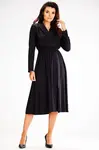 Awama Woman's Dress A604 Black