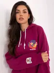 Sweatshirt-D10600BK02784A-fuchsia