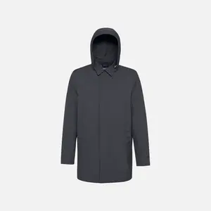 Šedá pánská parka Geox Jacopo