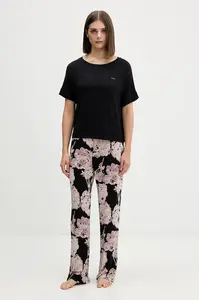 BOSS  dvoudílné pyžamo dámské z viskózy ESSENCE_Short Set LP