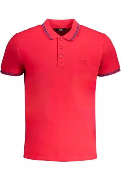 Pánské červené polo triko Cavalli Class